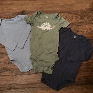 Boys 9 month Carter’s Just for you bodysuit lot bundle